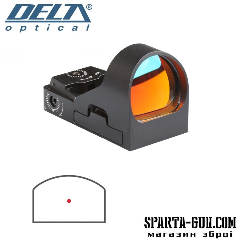 ПРИЦІЛ КОЛІМАТОРНИЙ DELTA DO MINIDOT HD 26X21MM 2 MOA