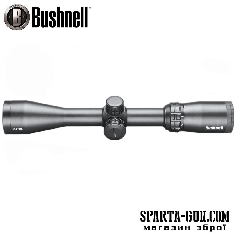 Приціл оптичний Bushnell Rimfire 3-9x40 сітка DZ22 з підсвічуванням