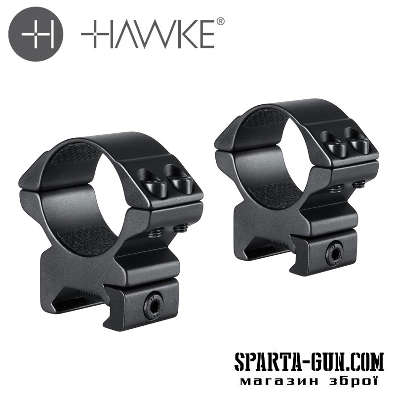 Кільця Hawke Match. d - 30 мм. Medium. Weaver