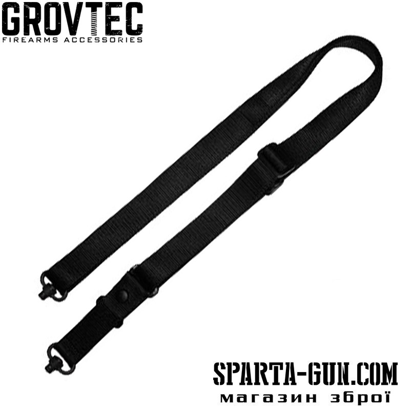 Ремінь руж. GrovTec триточковий з QD антабкою