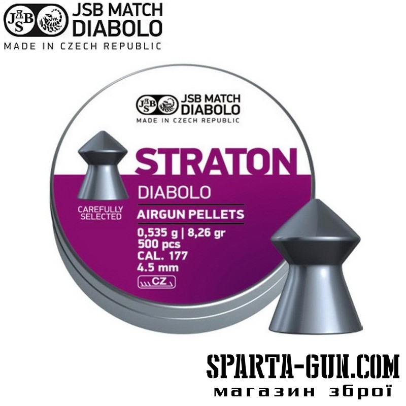 Кулі пневматичні JSB Diabolo Straton 0,53