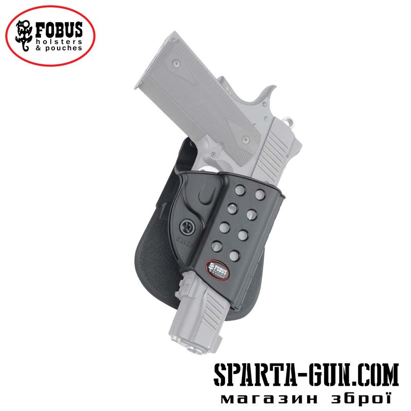 Кобура Fobus для Форт-12/14; Colt 1911 поворотна з поясним фіксатором
