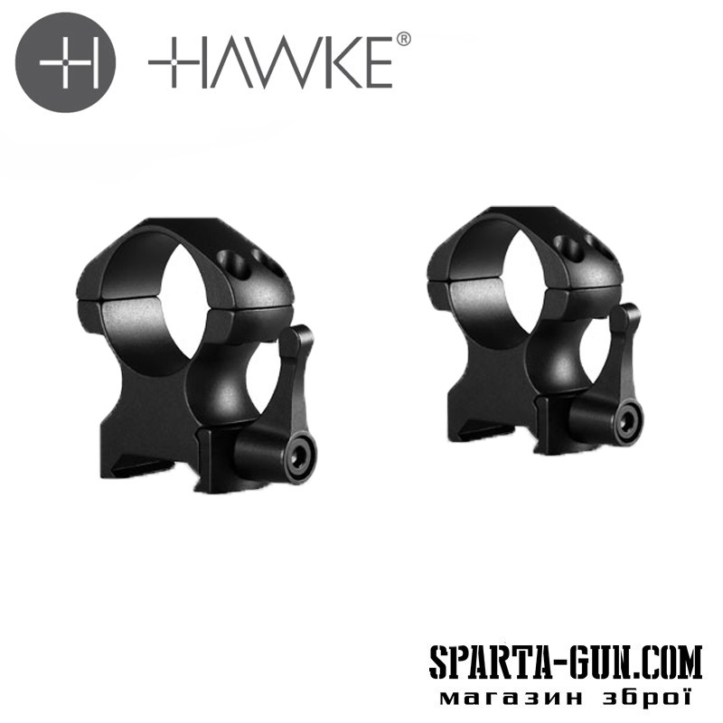 Кріплення-кільця Hawke Precision Steel 1 "