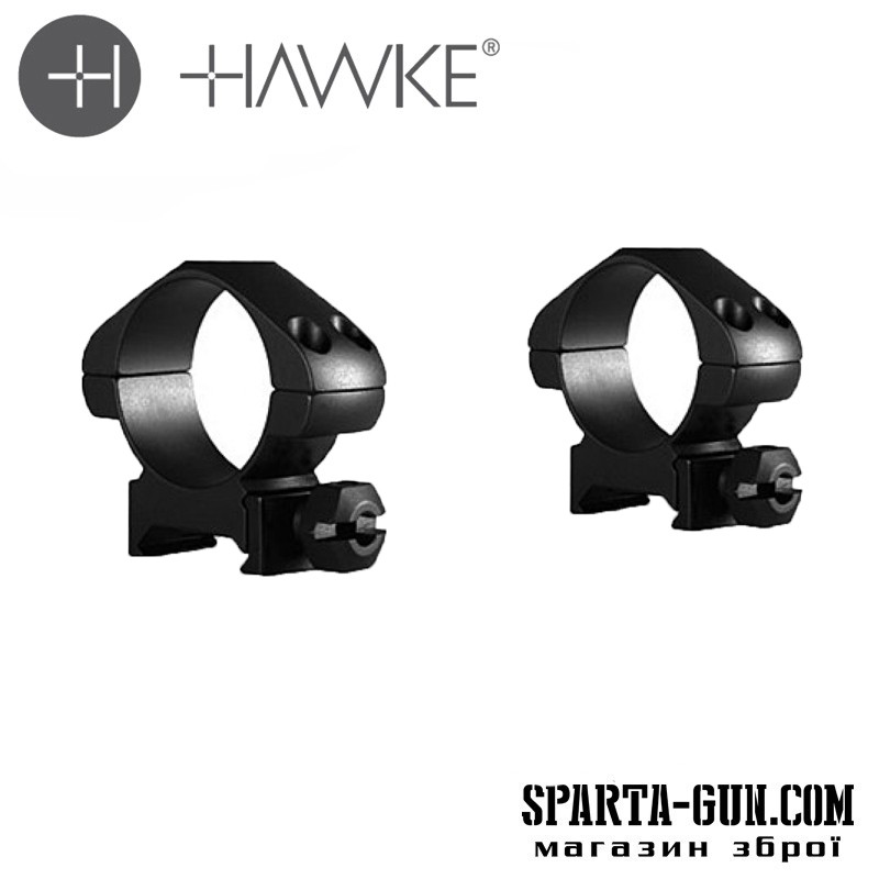 Кріплення-кільця Hawke Precision Steel 1 "