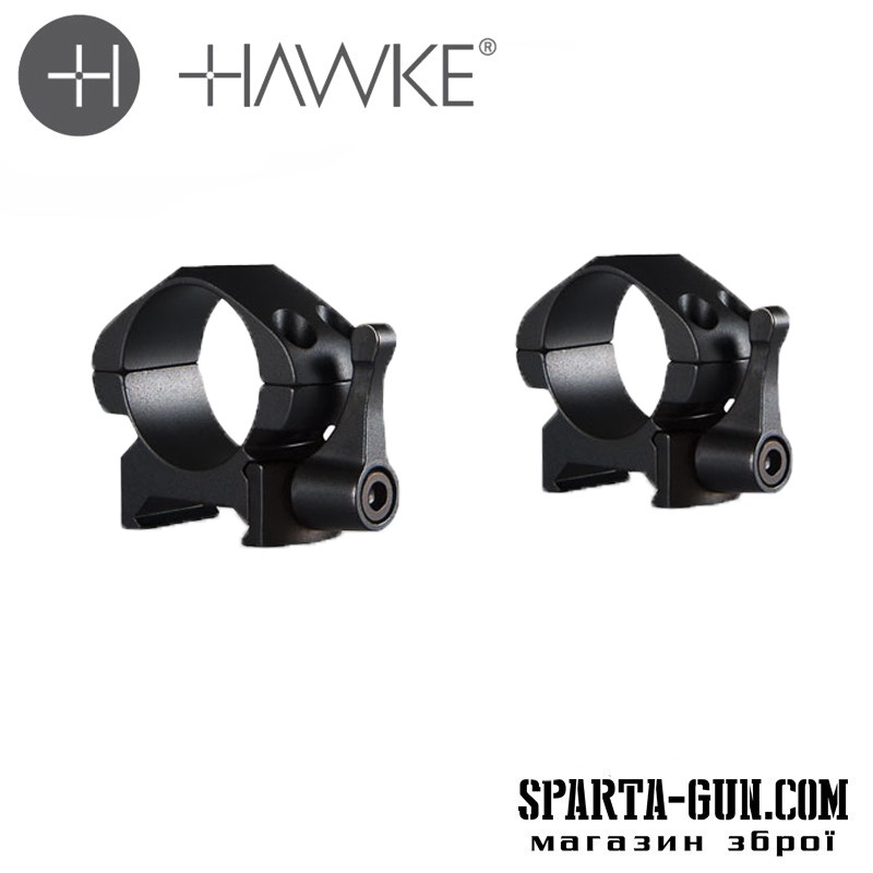 Кріплення-кільця Hawke Precision Steel 1 "