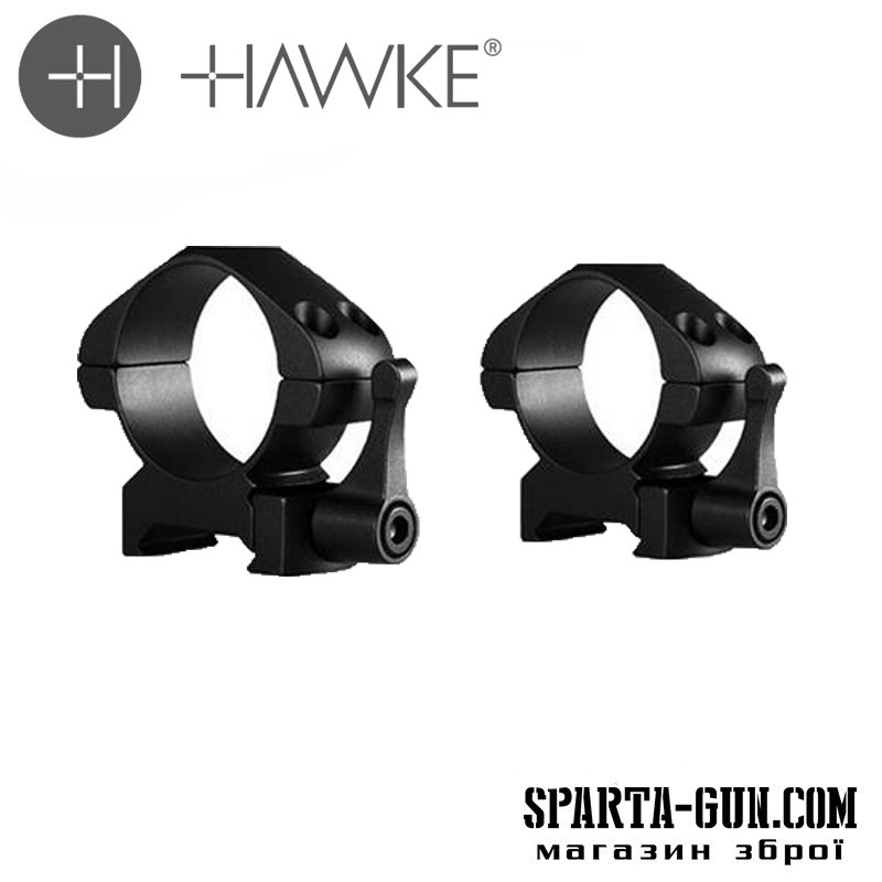 Кріплення-кільця Hawke Precision Steel 30 мм