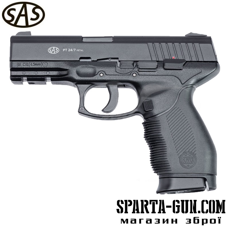 Пістолет пневматичний SAS Taurus 24/7 Metal кал. 4.5 мм