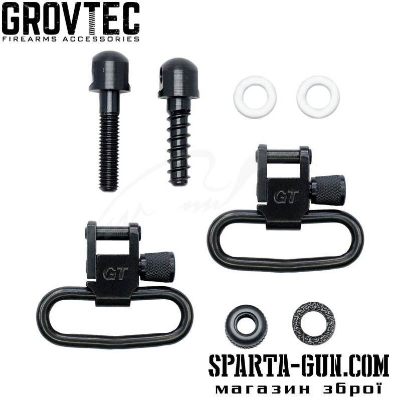 Набір антабок GrovTec 3.1 см з монтажними гвинтами