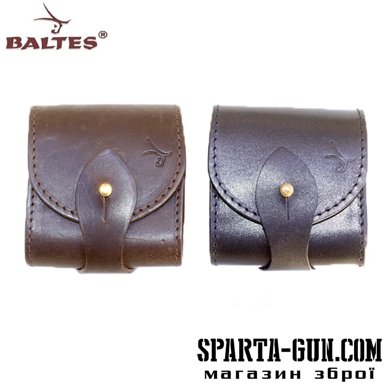 Підсумок розкладний для дрібнокаліберних і нарізних патронів (шкіра яловича)