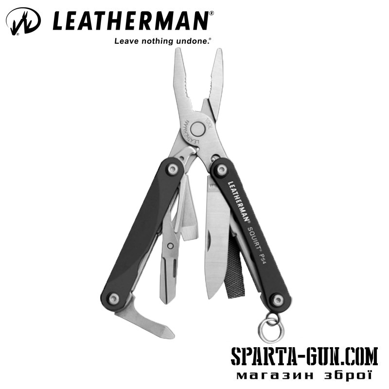 Мультитул LEATHERMAN Squirt PS4 black