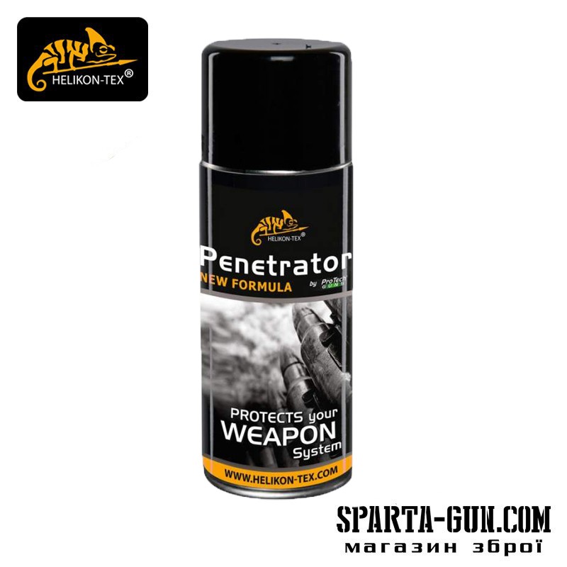 Очищувач HELIKON-ТЕХ з MoS₂ для зброї, 400 мл