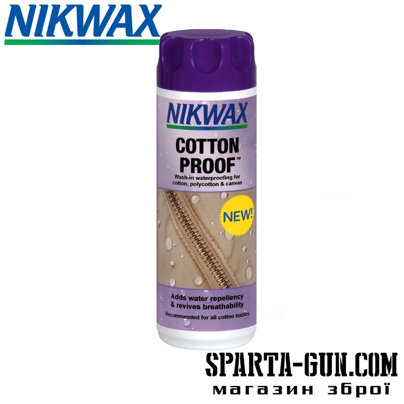 Просочення для бавовни Nikwax Cotton Proof 300ml