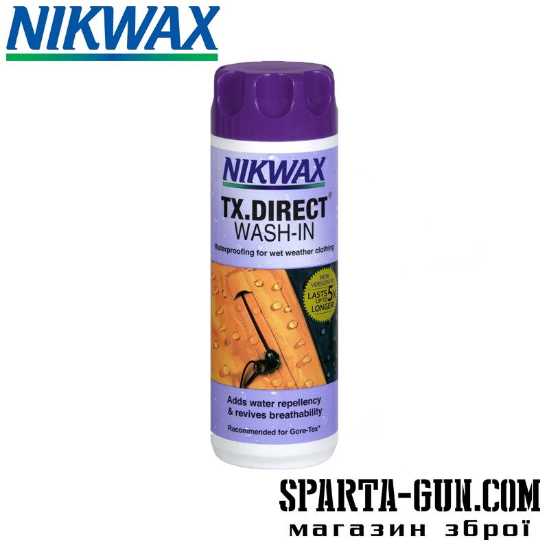 Просочення для мембран Nikwax TX. Direct Wash-in 300ml