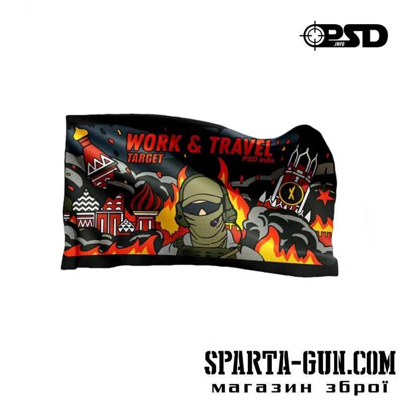 Стяг «WORK&TRAVEL TARGET»