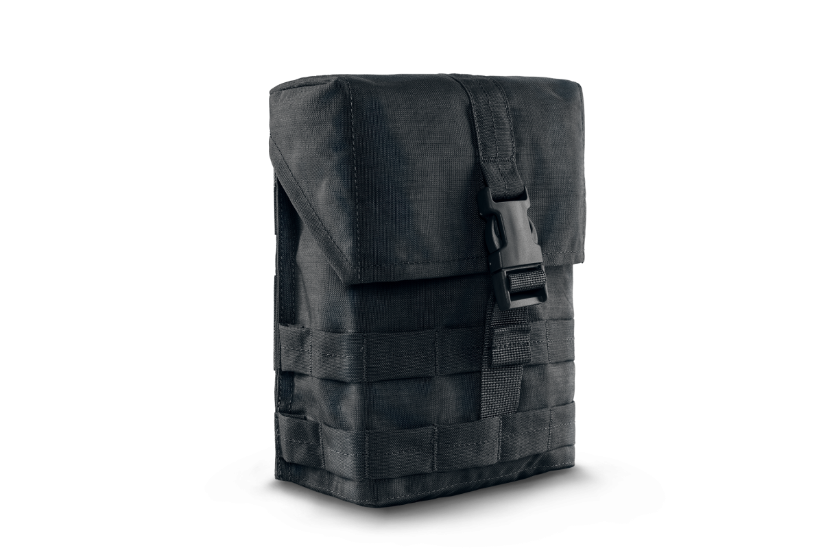 Підсумок утилітарний сухарка на фастексі і липучці під короб М249 або 6 магазинів АК/AR U-WIN PRO Cordura® 500 Black