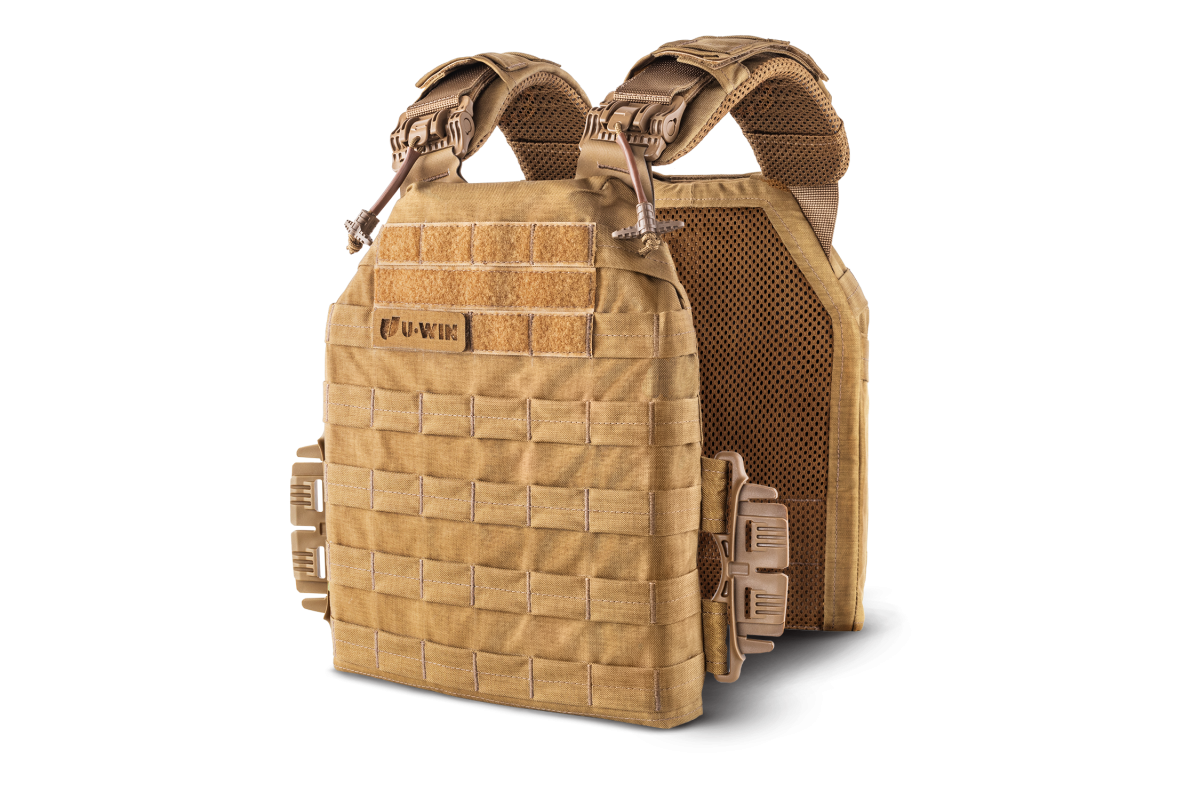 База плитоноски U-WIN PRO / Плитоноска без камербандів під плити 250х300 Coyote