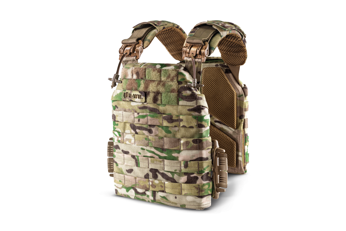 База плитоноски U-WIN PRO / Плитоноска без камербандів під плити 250х300 MultiCam®