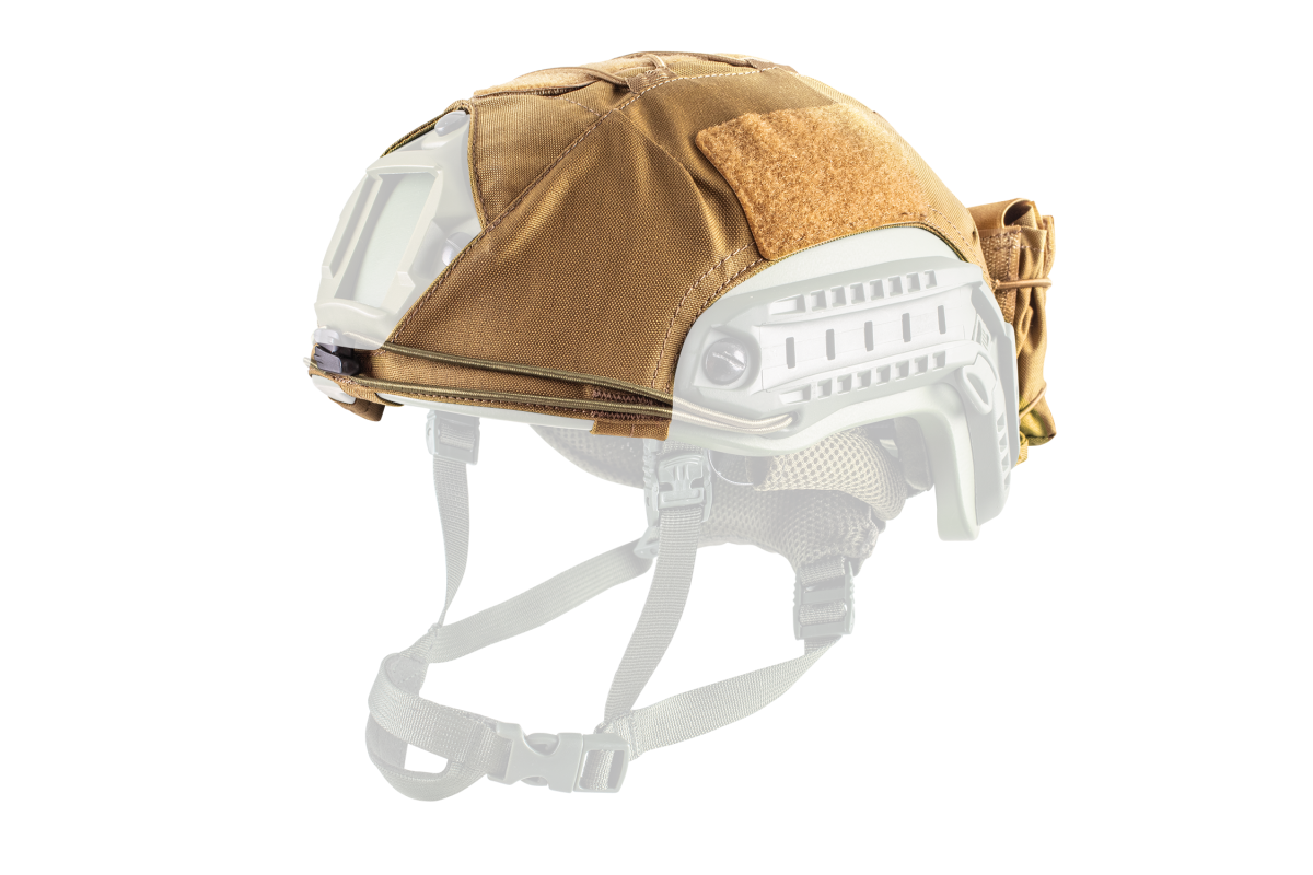 Кавер на шолом TOR-D з кишенею для противаги U-WIN розмір М Cordura® 500 Coyote