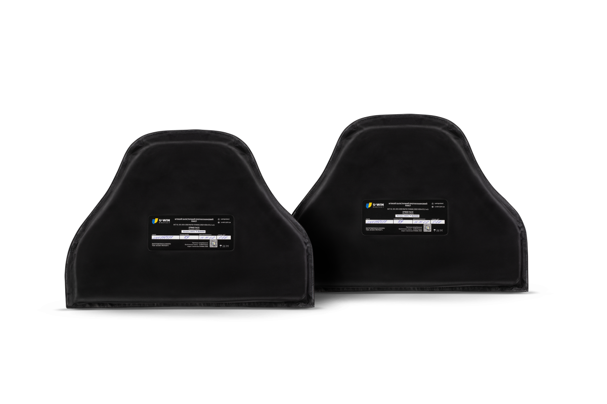 Балістичний пакет у модуль для захисту плечей U-WIN PRO НВМПЕ Dyneema USA 2 шт. / Площа захисту 11,74 дм.кв.