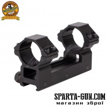 Кріплення-моноблок Beeman FTMA085. Діаметр кілець - 30 мм. Висота підстави - 25 мм. Довжина - 100 мм, На планку Weaver/Picatinny