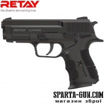  Пістолет стартовий Retay XTreme кал. 9 мм. Колір - black.