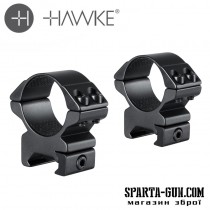  Кільця Hawke Match. d - 30 мм. Medium. Weaver