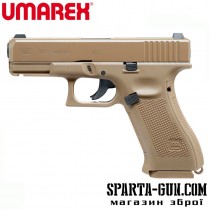  Пістолет пневматичний Umarex Glock19X Tan кал. 4.5 мм ВВ
