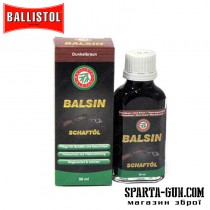 Масло для догляду за деревом Balsin 50мл. Темно-коричневе