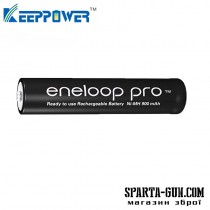 Акумулятор нікель-металогідридний Ni-MH AAA (HR03) Panasonic Eneloop Pro, 1.2V (900mAh)