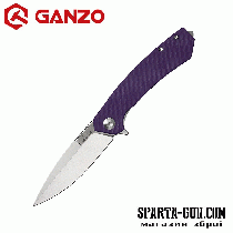 Нiж Adimanti by Ganzo (Skimen design) складний фiолетовий