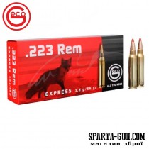 Патрон GECO Express кал.223 Rem (5,56 / 45) куля Express маса 3,6 г