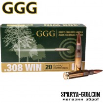 Патрон GGG кал.308Win HPBT 175gr, 11.33 г