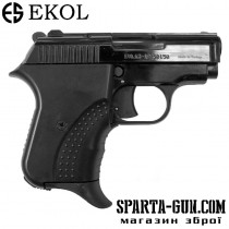 Шумовий пістолет Voltran Ekol Volga Black, кал. 9 мм