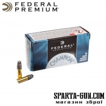 Патрон 22LR нарізний Federal Champion Solid 2,59 г, 40 GR