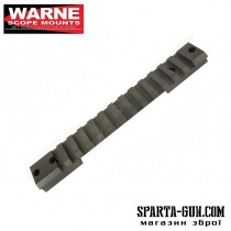 Планка Warne MAXIMA Tactical 1-Piece Steel Rail (Weaver/Picatinny) для карабіна Remington 700 Long Action.