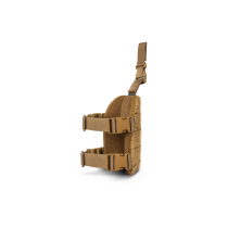 Стегнова набедрена платформа на ліву ногу під балістичний захист U-WIN PRO Cordura® 500 Coyote