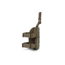 Стегнова набедрена платформа на ліву ногу під балістичний захист U-WIN PRO Cordura® 500 Ranger Green / Темна Олива