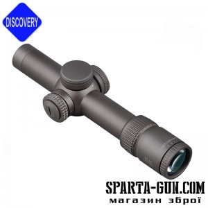 Приціл Discovery Optics ED-AR 1-8x24 IR FFP (34 мм, підсвічування)