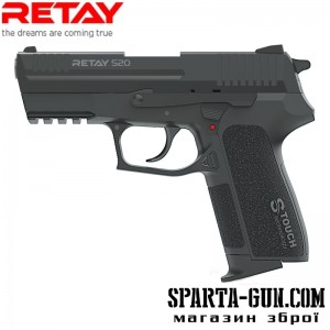  Пістолет стартовий Retay S20 кал. 9 мм. Колір - black.