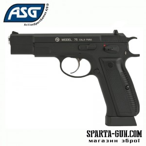Пістолет пневматичний ASG CZ 75 Blowback BB кал. 4.5 мм
