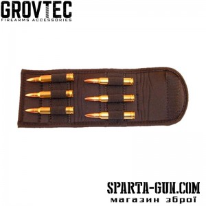 Підсумок на пояс складання GrovTec на 6 великих гвінтівковіх патронів