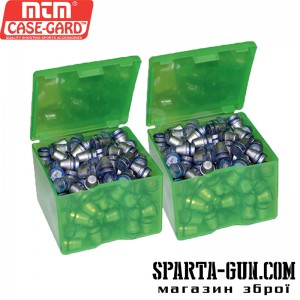 Коробка для куль MTM Cast Bullet Box (8,6х8,6х6,3 см) (2 шт). Колір зелений