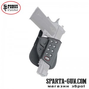 Кобура Fobus для Форт-12/14; Colt 1911 поворотна з поясним фіксатором