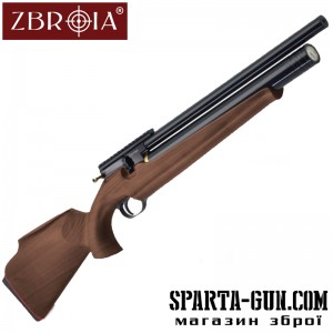 Пневматична гвинтівка PCP Хортица 330/180 (кал. 4,5 мм, коричневий/чорний)