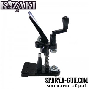 УПС-7 магнум - 12к Прилад для спорядження патронів для закочування зірочкою гільз висотою 70 і 76 мм (Матриці металеві)