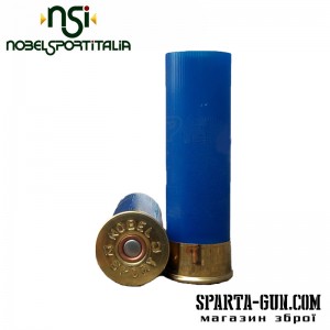 КАПСУЛЬОВАНА ГІЛЬЗА NOBEL BOSSOLI Синя К. 12/70