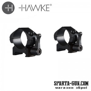 Кріплення-кільця Hawke Precision Steel 1 "