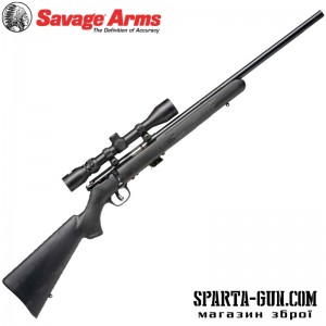 Гвинтівка малокаліберна Savage Mark II FVXP 21 "кал. 22 LR з оптичним прицілом 3-9x40