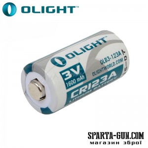 Батарея Olight CR123A 3.0V,1600mAh