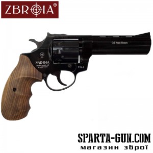 Револьвер флобера ZBROIA PROFI-4.5 "(чорний / дерево)